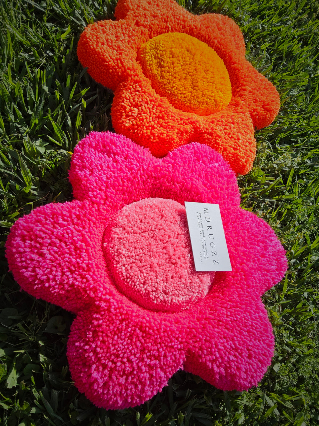 🌸 Shaggy Flower Power Mat Bundle