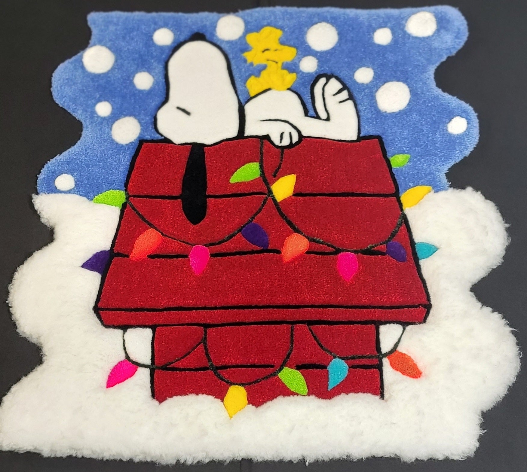 3D Christmas Snoopy Wall Art