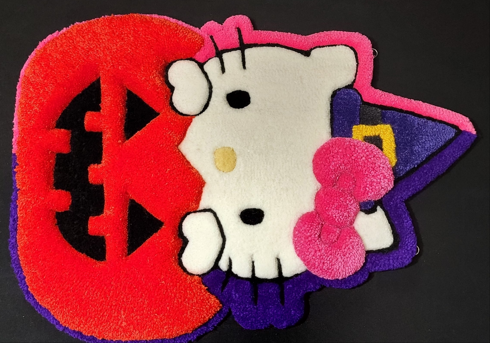 🎃 Halloween Hello Kitty Wall Art